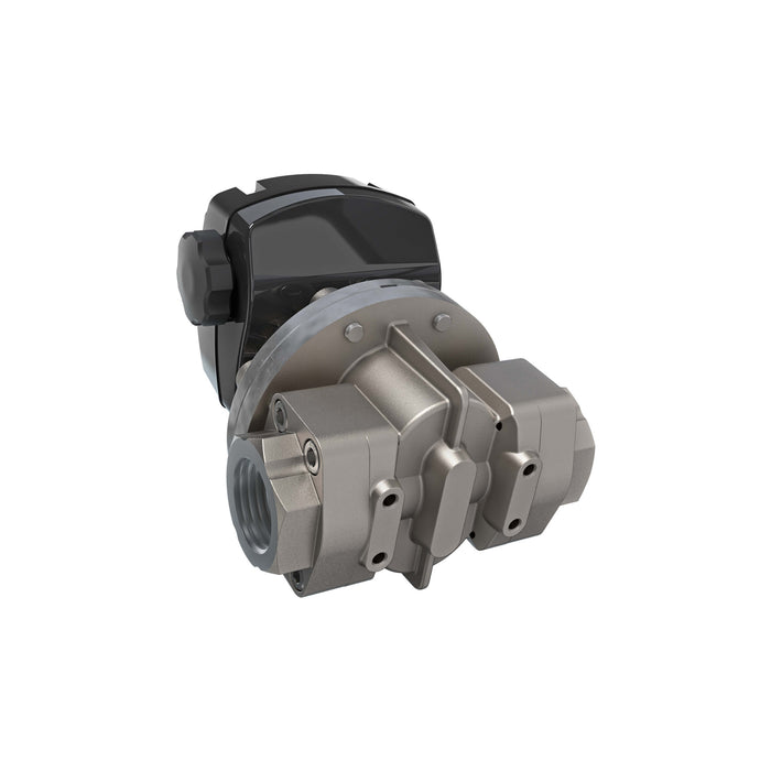 Oval Gear Flow Meter, Mechanical Display, Stainless Steel Body For Clean Light Acids and Lubricants