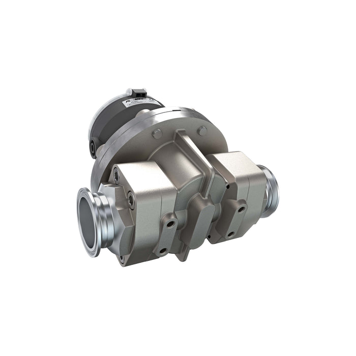 Oval Gear Flow Meter, Local Display, Pulse Out, 4-20mA, Stainless Steel Body For Clean Light Acids and Lubricants