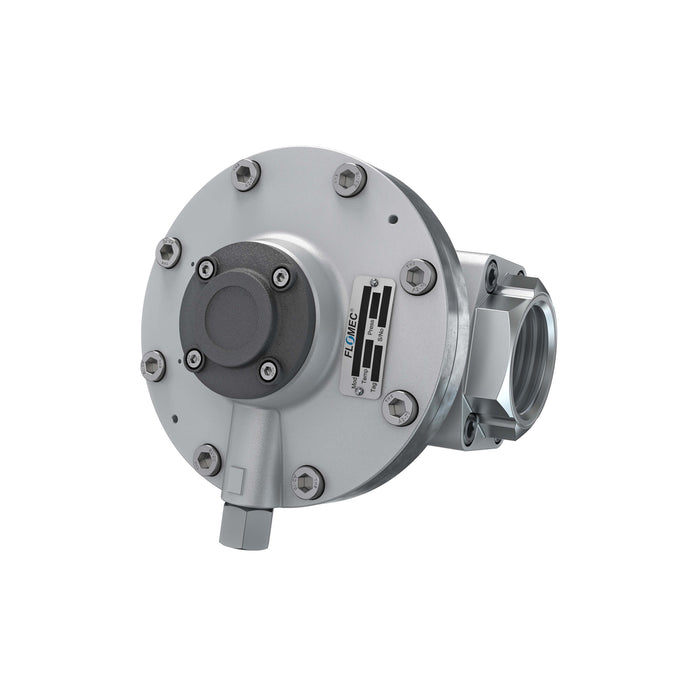Oval Gear Flow Meter, Aluminum Body For Clean Solvents and Fuel Additives
