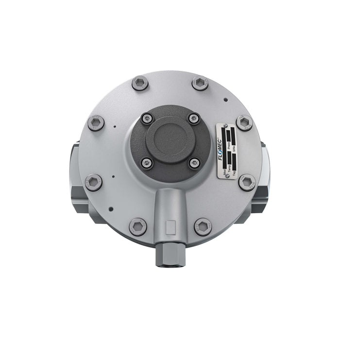 Oval Gear Flow Meter, Aluminum Body For Clean Solvents and Fuel Additives