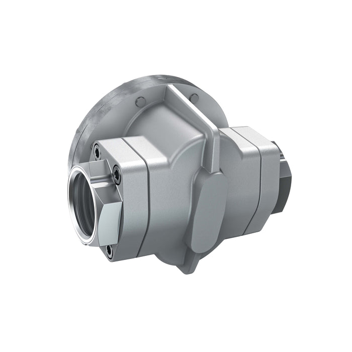 Oval Gear Flow Meter, Aluminum Body For Clean Solvents and Fuel Additives