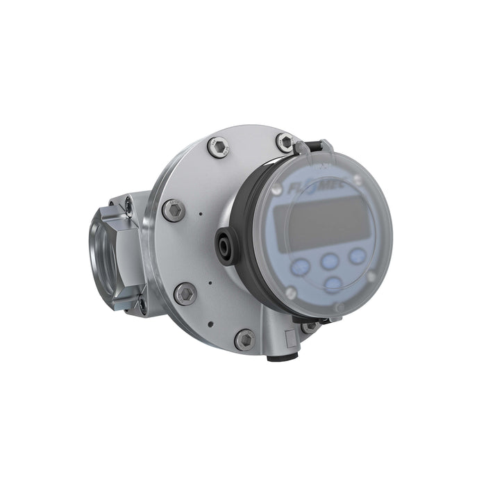 Oval Gear Flow Meter, Local Display, Pulse Out, 4-20mA, Aluminum Body For Clean Solvents and Fuel Additives