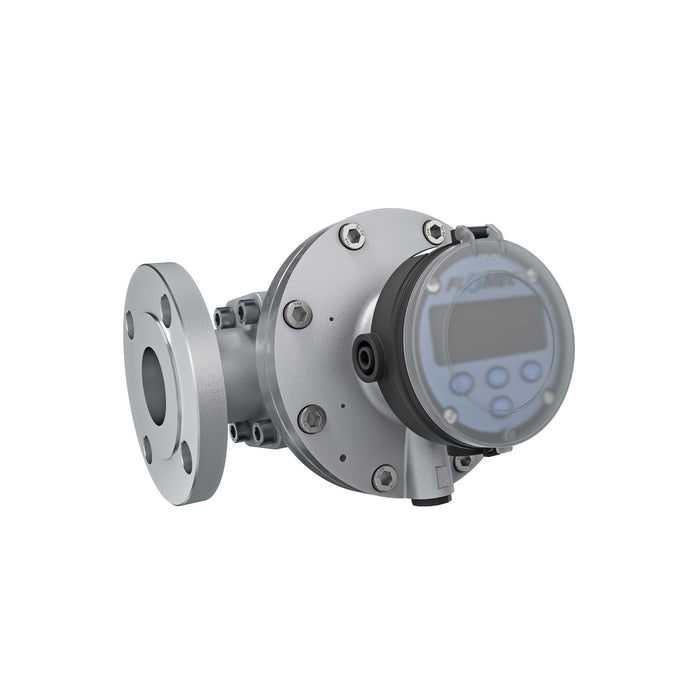 Oval Gear Flow Meter, Local Display, Pulse Out, 4-20mA, Aluminum Body For Clean Solvents and Fuel Additives