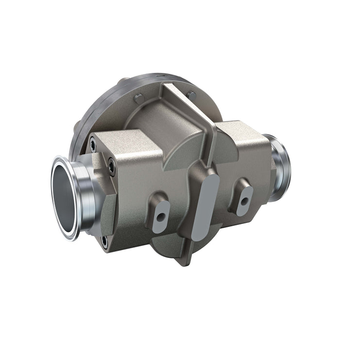 Oval Gear Flow Meter, Stainless Steel Body For Clean Light Acids and Lubricants