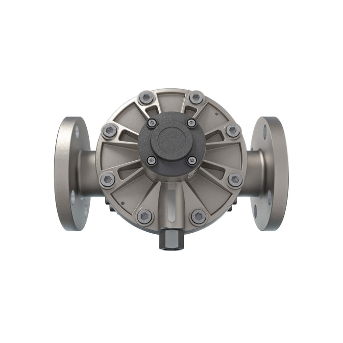 Oval Gear Flow Meter, Stainless Steel Body For Clean Light Acids and Lubricants