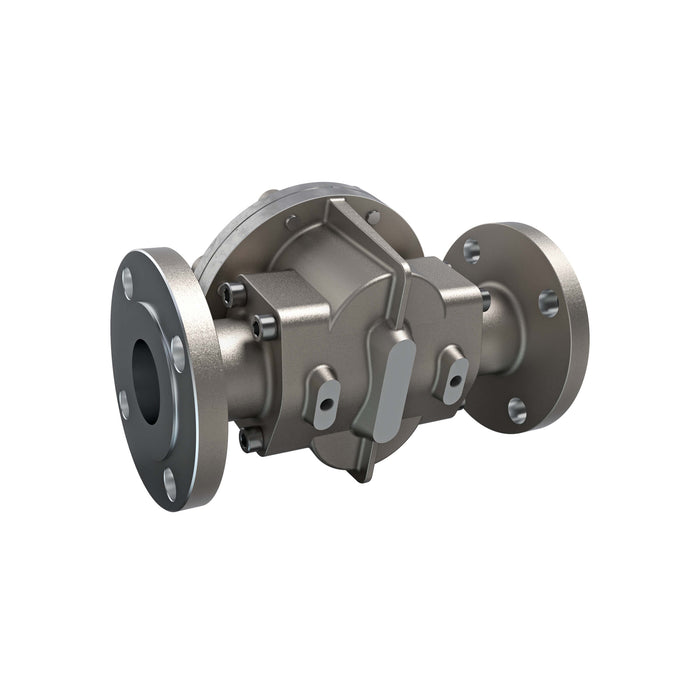 Oval Gear Flow Meter, Stainless Steel Body For Clean Light Acids and Lubricants