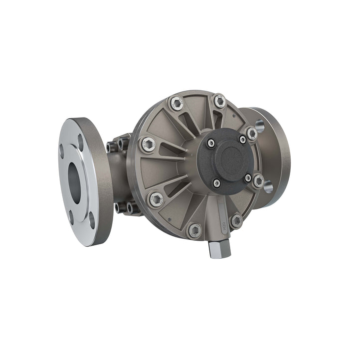 Oval Gear Flow Meter, Stainless Steel Body For Clean Light Acids and Lubricants