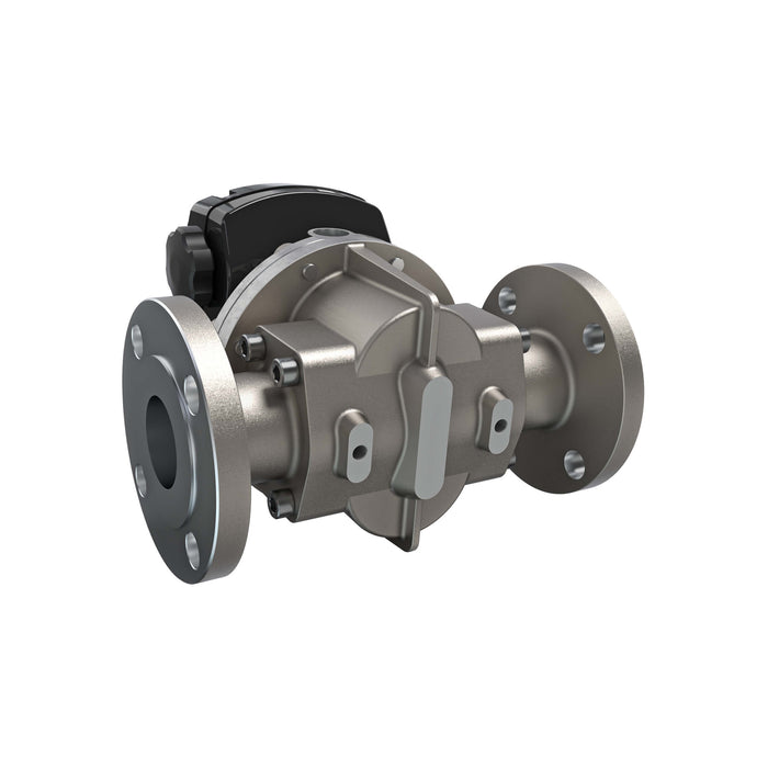 Oval Gear Flow Meter, Mechanical Display, Stainless Steel Body For Clean Light Acids and Lubricants