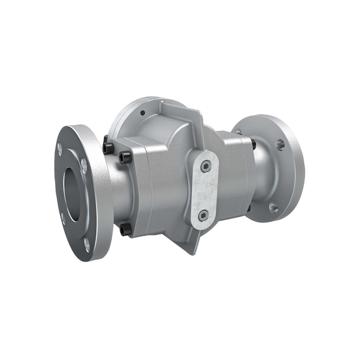 Oval Gear Flow Meter, Local Display, Pulse Out, Aluminum Body For Clean Solvents and Fuel Additives