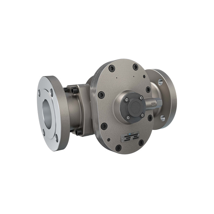 Oval Gear Flow Meter, Stainless Steel Body For Clean Light Acids and Lubricants