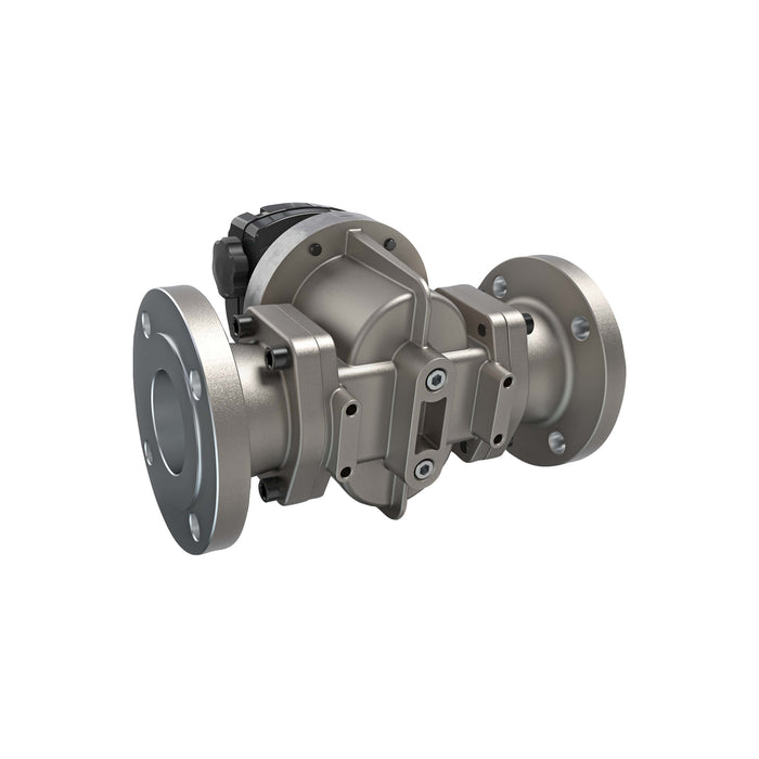 Oval Gear Flow Meter, Mechanical Display, Stainless Steel Body For Clean Light Acids and Lubricants