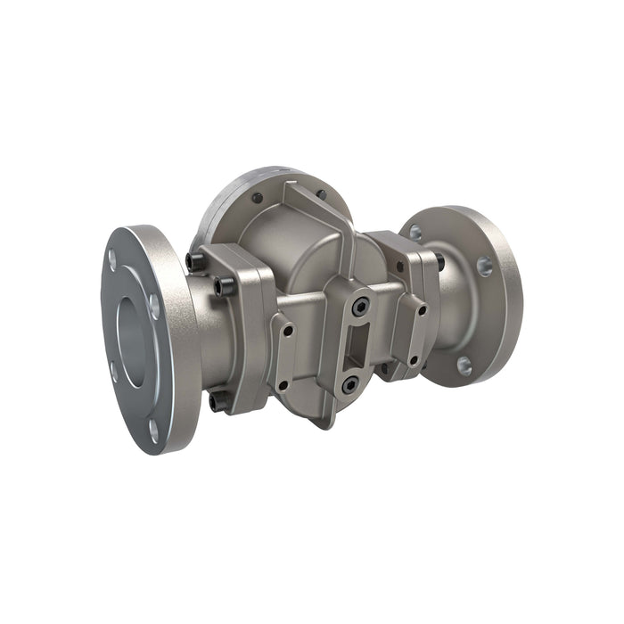 Oval Gear Flow Meter, Local Display, Pulse Out, 4-20mA, Stainless Steel Body For Clean Light Acids and Lubricants