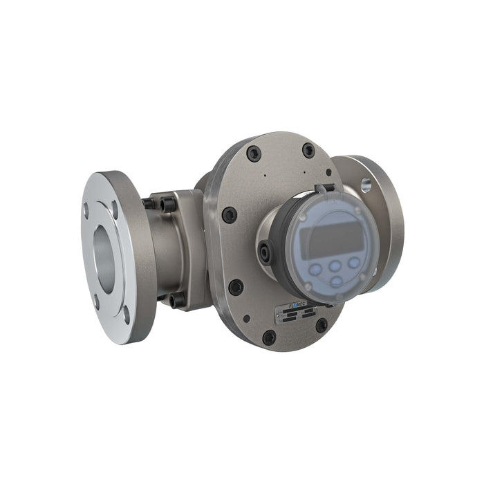 Oval Gear Flow Meter, Local Display, Pulse Out, 4-20mA, Stainless Steel Body For Clean Light Acids and Lubricants