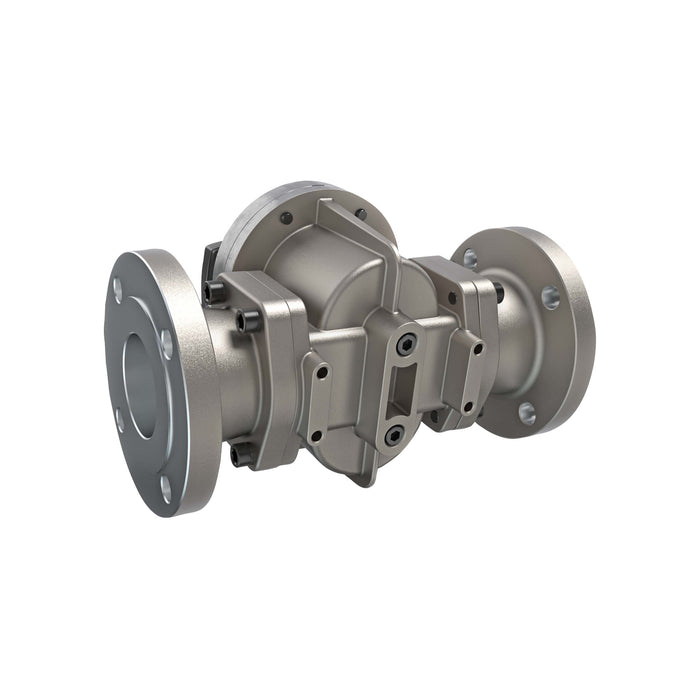 Oval Gear Flow Meter, Local Display, Pulse Out, Stainless Steel Body For Clean Light Acids and Lubricants