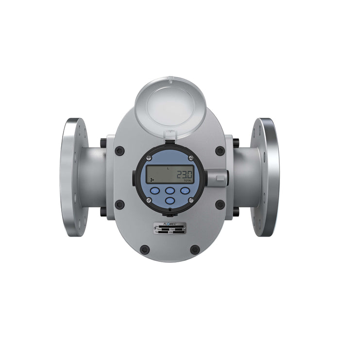 Oval Gear Flow Meter, Local Display, Pulse Out, 4-20mA, Aluminum Body For Clean Solvents and Fuel Additives
