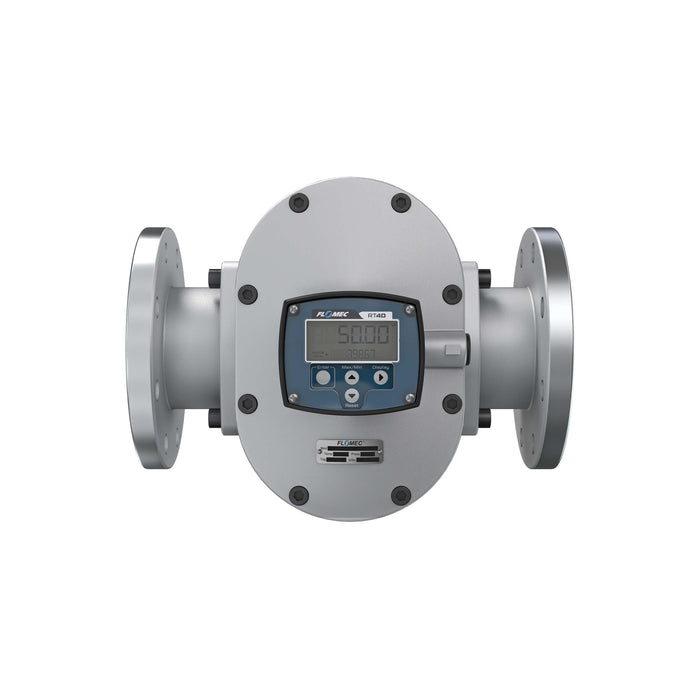 Oval Gear Flow Meter, Local Display, Pulse Out, Aluminum Body For Clean Solvents and Fuel Additives