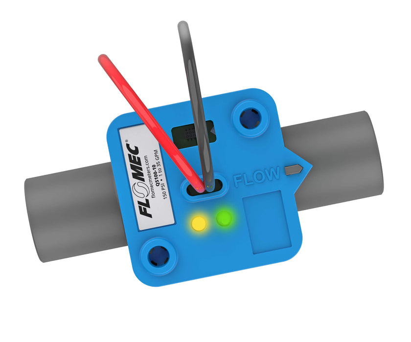 FLOMEC QS100 Ultrasonic Meter Top View