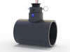 FLOMEC QS200-40 turf irrigation flow sensor with ultrasonic insert