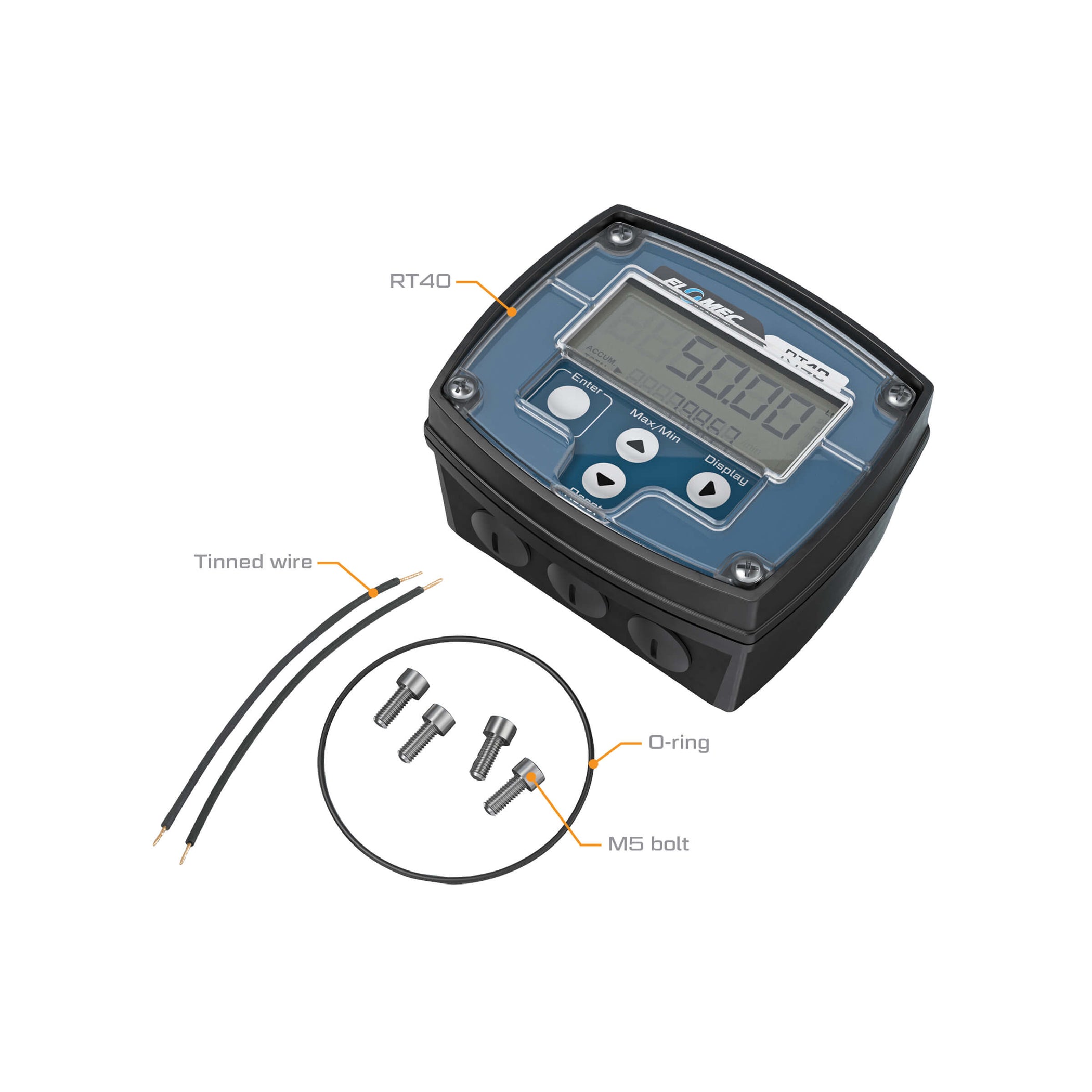 FLOMEC RT40 Flow Rate Totalizer — GREAT PLAINS INDUSTRIES