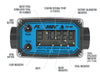 FLOMEC TM 1/2 inch meter display and button break down