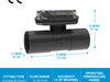 FLOMEC TM 1 1/2-inch meter showing specs, dimensions and certifications