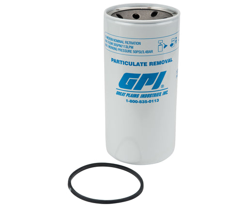 GPI Particulate filter with O-ring
