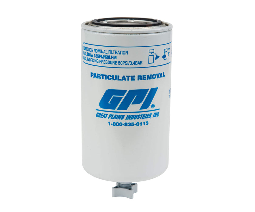 GPI quick-fit replacement particulate filter