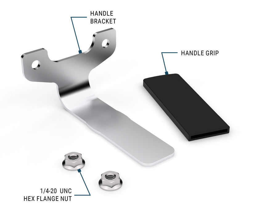 GPI Replacement kit for G8P Hand bracket, handle grip, and flange nuts