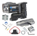 GPRO V25 24-Volt pump, nozzle cover, NPT tank adapter, v series hardware kit, modular hardware kit, and outlet adapter.