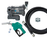 Content shot of GPRO PRO20-115 Fuel transfer pump with automatic nozzle, tank adapter, hose