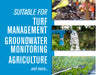 FLOMEC QS100 examples of turf management, groundwater monitoring, and agriculture